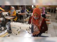 Antisipasi Kelangkaan Masker di Pasaran, BLK Blora Produksi Masker Mandiri