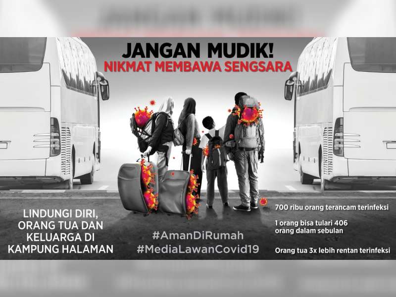 'Jangan Mudik' Upaya Meredam Penyebaran Virus Corona