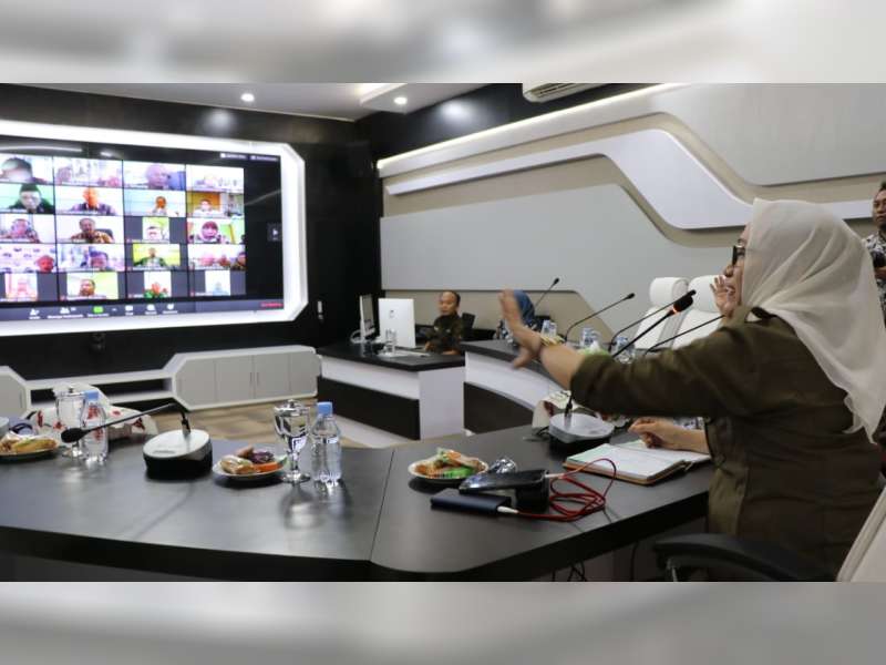 Pelantikan Kades Terpilih dalam Pilkades 2020 Bojonegoro, Melalui Video Teleconference