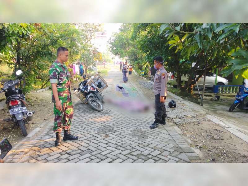 Diduga Serangan Jantung, Pedagang Sayur Keliling di Baureno Bojonegoro Meninggal di Jalan