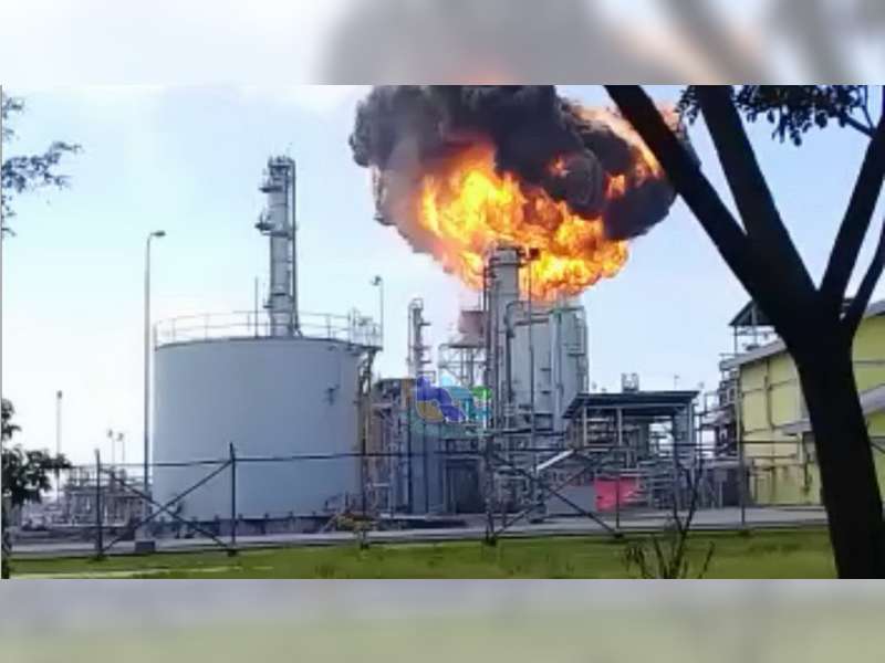 Kebakaran Terjadi di CPP Gas Gundih, Blora