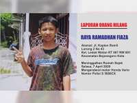 Seorang Remaja Asal Ledok Wetan Bojonegoro Dilaporkan Hilang