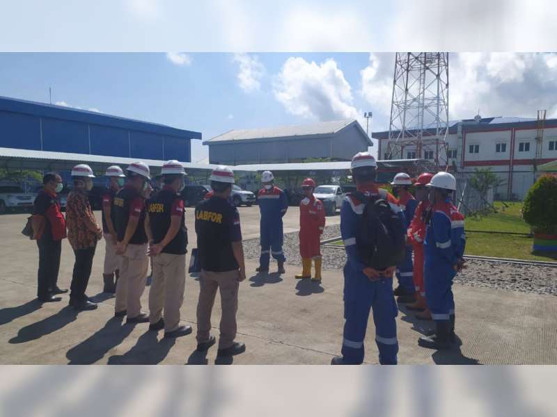 Pertamina EP Bersama Puslabfor Polda Jawa Tengah Cek Kondisi CPP Gundih, Blora