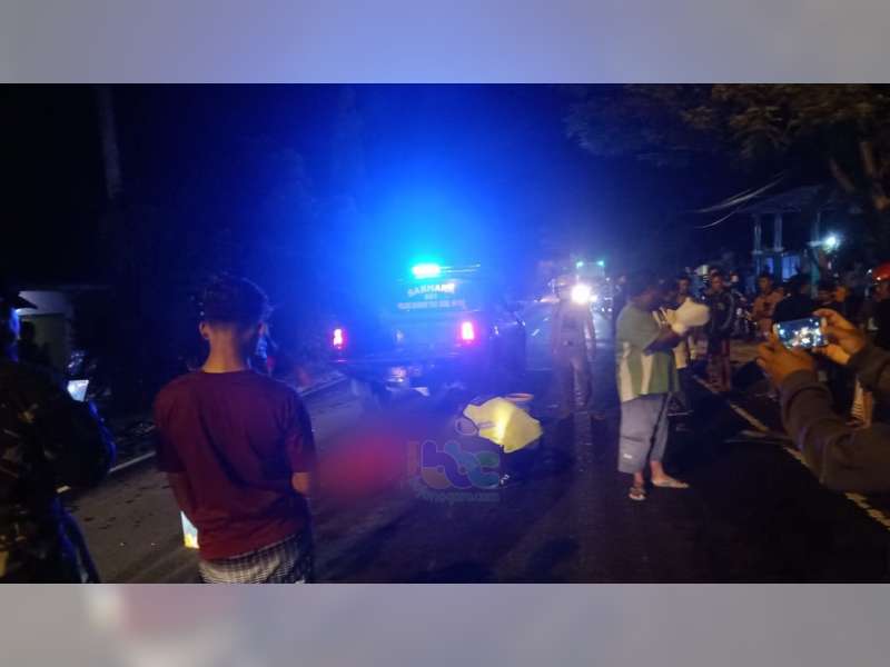 Terlindas Truk Trailer, Seorang Pemotor di Baureno Bojonegoro, Meninggal Dunia di TKP