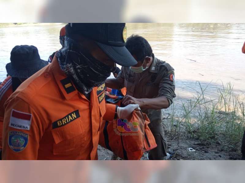 Korban Tenggelam di Bengawan Solo Ngraho Bojonegoro Ditemukan Meninggal Dunia