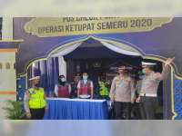 Kunjungi Pos Cek Point, Kapolres Bojonegoro Pantau Kesiapan Operasi Ketupat Semeru 2020