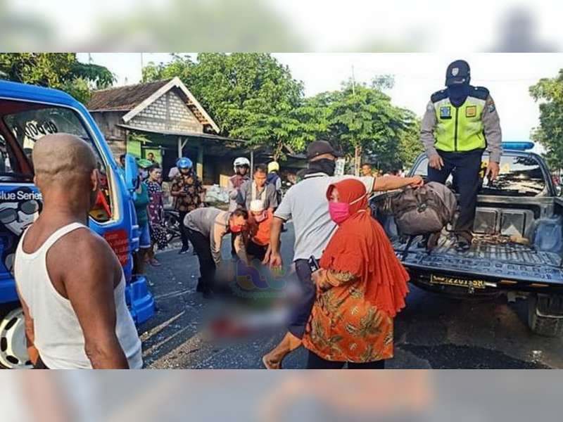 Ditubruk Truk dari Belakang, Pengendara Motor di Balen Bojonegoro, Meninggal Dunia di TKP