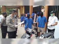 Polres Bojonegoro Ungkap 2 Kasus Curanmor Dengan 8 Tersangka