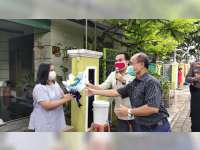 Wakil Bupati Blora Kunjungi dan Beri Motivasi Pasien Corona yang Sembuh Pertama