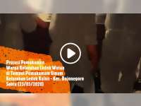 Video Prosesi Pemakaman Positif Covid-19 Warga Kelurahan Ledok Wetan Bojonegoro Kota