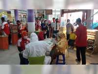 Hasil Rapid Test 2 Pasar Swalayan dan Pabrik Rokok di Bojonegoro, Semuanya Non Reaktif