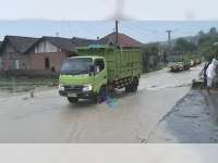 Banjir Bandang di Temayang Genangi Ruas Jalan Bojonegoro - Nganjuk dan Pemukiman Penduduk