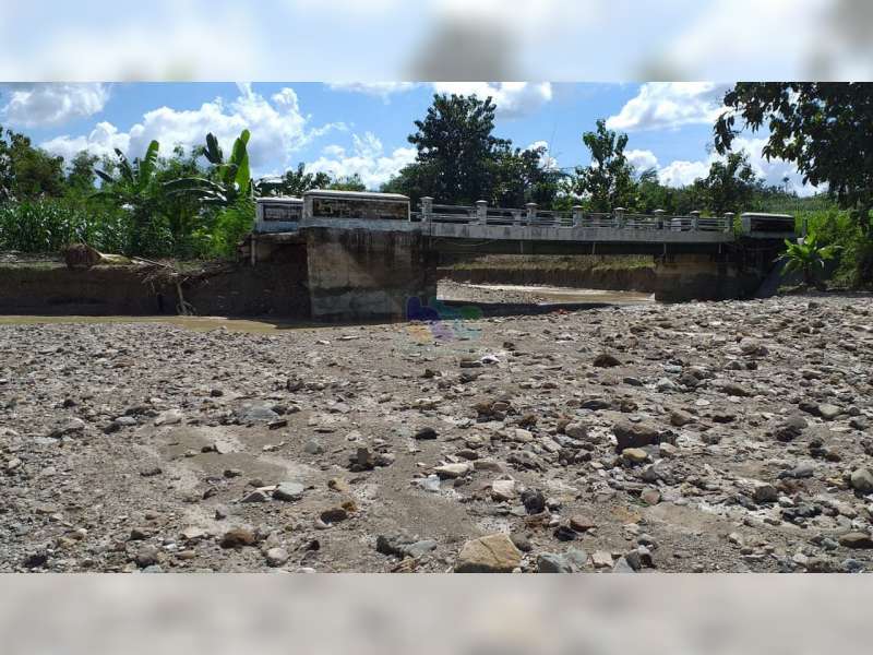 Jalan Desa di Bobol Sekar Bojonegoro Putus Diterjang Banjir, Aktivitas Warga Terganggu