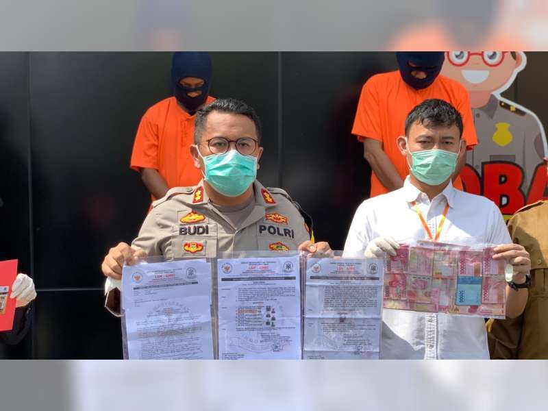 Peras Kepala Desa, 2 Orang Oknum LSM di Bojonegoro Ditangkap Polisi