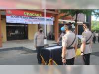 Jabatan Kasat Reskrim Polres Bojonegoro Diserah Terimakan dari AKP Rifaldhy kepada AKP Iwan