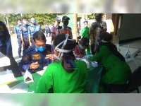 Tim Hunter Covid-19 Pemprov Jatim Gelar Rapid Test dan Swab TCM Massal, di Bojonegoro