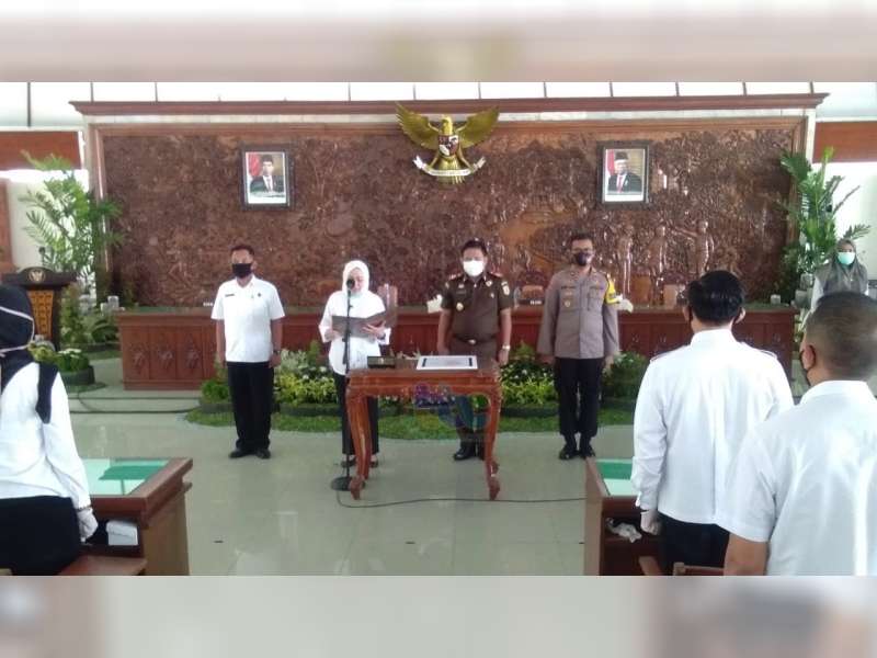 Pemkab Bojonegoro Canangkan Zona Integritas Menuju WBK dan WBBM