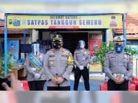 Kapolres Bojonegoro Tinjau Kesiapan Samsat Tangguh dan Satpas Tangguh Semeru