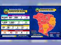 Update Corona Blora 19 Juni: OTG 81, ODP 25, PDP 5, Positif 43 Meninggal 4 Sembuh 6