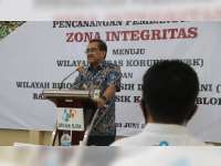Bupati Hadiri Pencanangan Zona Integritas Menuju WBK WBBM BPS Blora