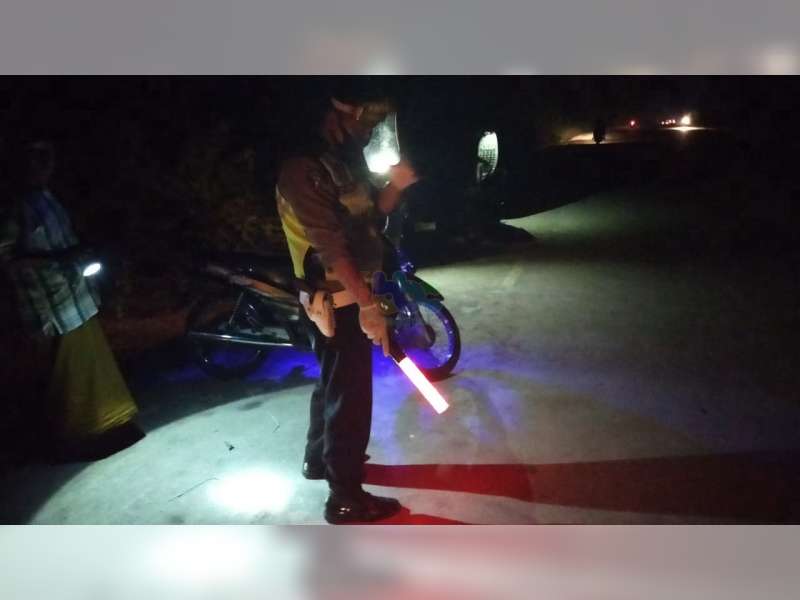 Tabrakan Motor di Ngraho Bojonegoro, Seorang Pengendara Meninggal Dunia di TKP