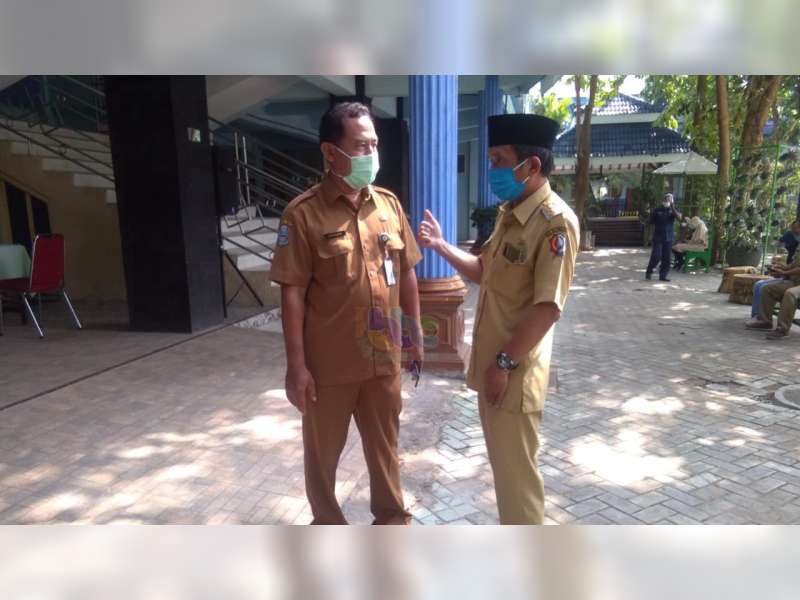 Wakil Bupati Pantau Verifikasi Berkas PPDB Online Jalur Zonasi, di SMAN 1 Bojonegoro