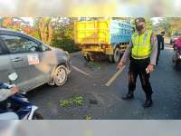 Motor Tabrak Truk di Kalitidu Bojonegoro, Pengendara Motor Meninggal Dunia di TKP