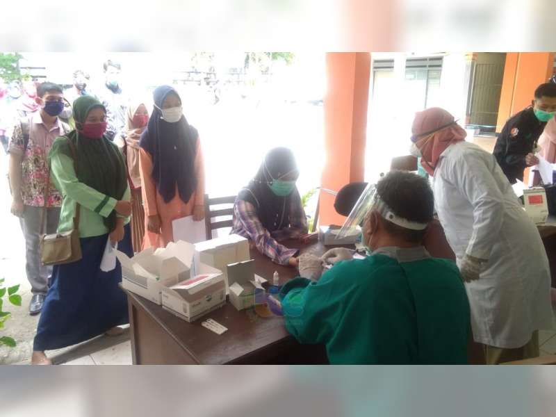 Pemkab Bojonegoro Kembali Berikan Layanan Rapid Test Gratis Bagi Masyarakat