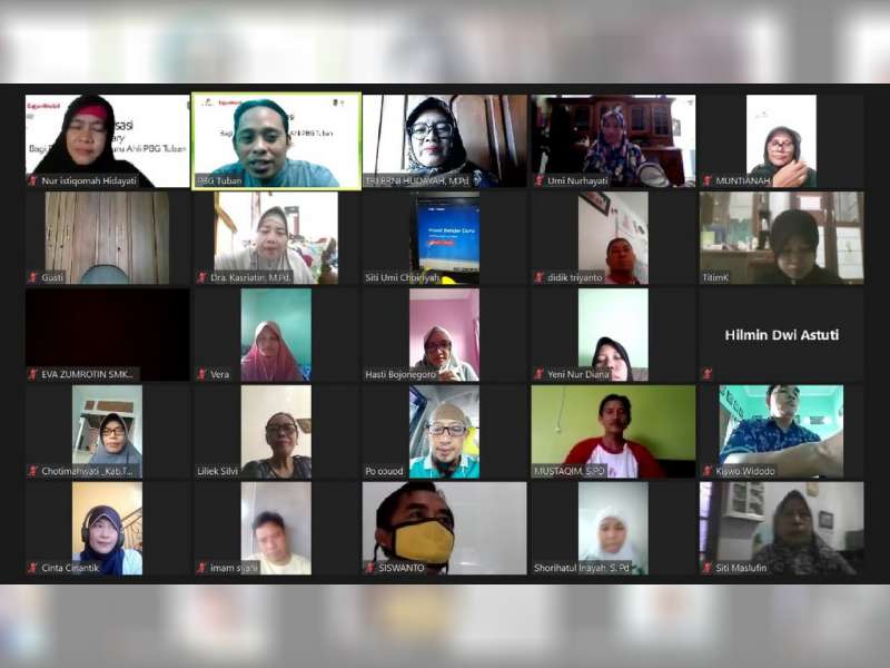 PBG Tuban Bersama EMCL Gelar Webinar Digital Library