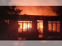 Diduga Akibat Korsleting Listrik, Rumah Warga Temayang Bojonegoro Terbakar