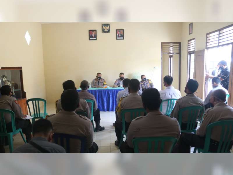 Kapolres Bojonegoro Sosialisasikan Gerakan 3T untuk Kendalikan Kasus Covid-19