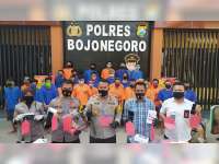 Operasi Sikat Semeru 2020, Polres Bojonegoro Ungkap 29 Kasus Dengan 49 Tersangka