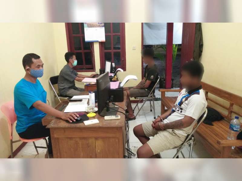 Curi 17 Tablet, 2 Orang Remaja Diamankan Polsek Kradenan Blora