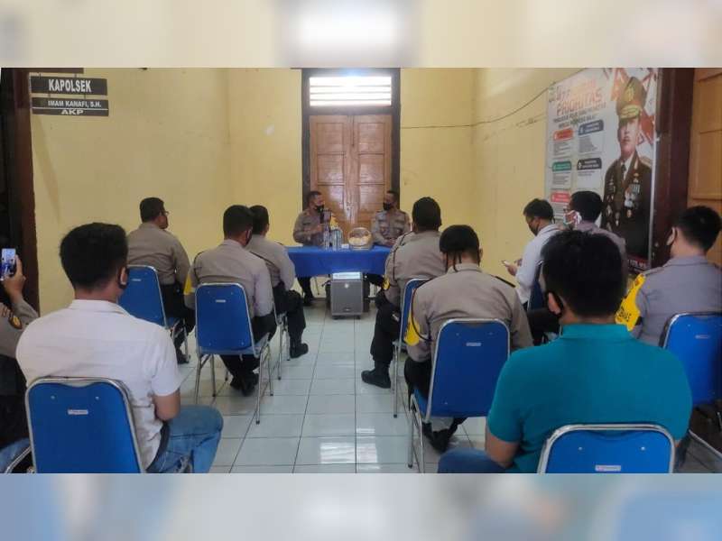 Kapolres Bojonegoro Harap Bhabinkamtibmas Aktif dalam Pencegahan Penularan Covid-19