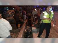 Kecelakaan Motor di Padangan Bojonegoro, 2 Orang Pengendara Motor Luka-Luka