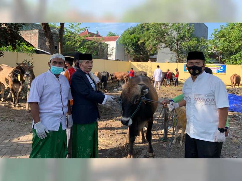 Iduladha 1441 H, Polres Bojonegoro Kurban 17 Ekor Sapi dan 26 Ekor Kambing