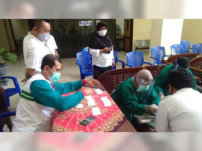 Hasil Rapid Test ASN di Seluruh OPD Pemkab Bojonegoro, 6 Orang Reaktif