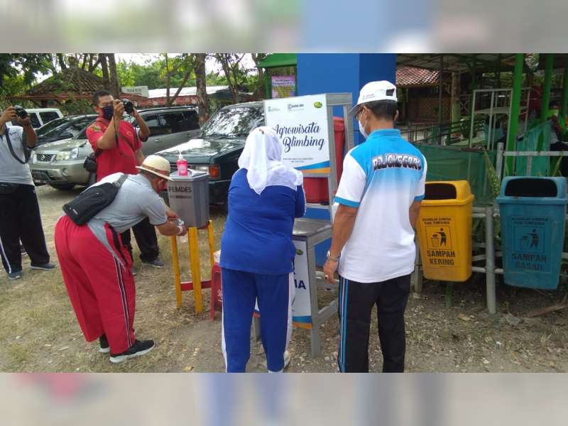 Pemkab Bojonegoro Gelar Simulasi Pembukaan Objek Wisata dengan Protokoler Covid-19