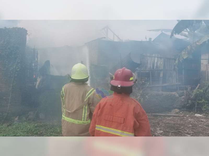 Rumah Warga Sumbang Bojonegoro Kota Terbakar, Kerugian Ditaksir Capai Rp 130 Juta