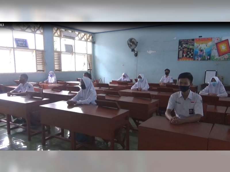 SMA Negeri 1 Bojonegoro Siap Laksanakan Pembelajaran Tatap Muka Terbatas