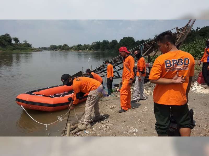 Belum Ditemukan, Pencarian Korban Tenggelam di Bengawan Solo Balen Bojonegoro Dihentikan