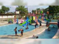 Setelah Reopening, Objek Wisata Dander Water Park Bojonegoro Mulai Ramai Pengunjung