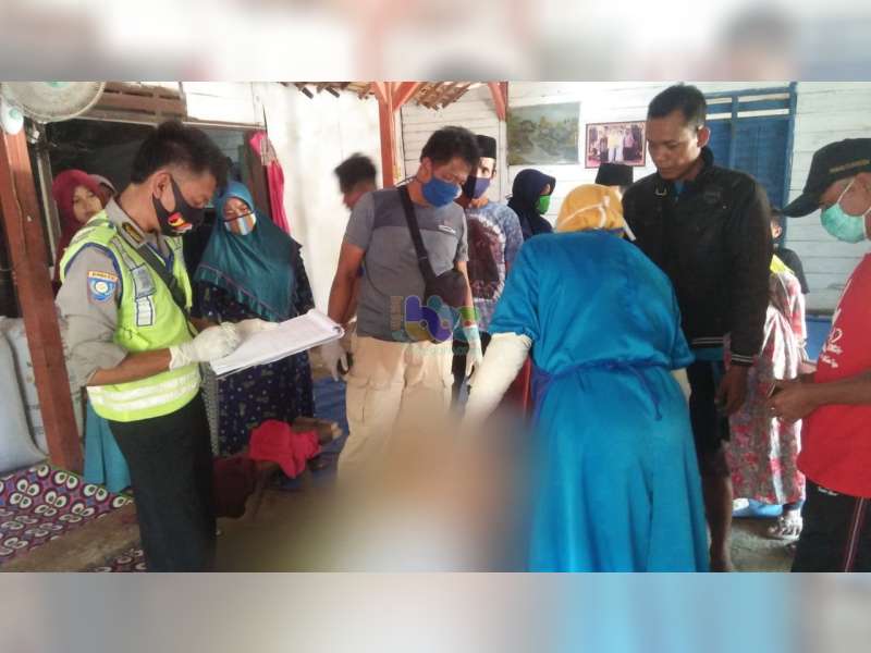 Seorang Kakek Warga Sukosewu Bojonegoro, Ditemukan Meninggal Dunia di Sawah