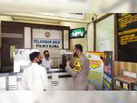Kapolres Blora Sidak Pelayanan Pembuatan SKCK