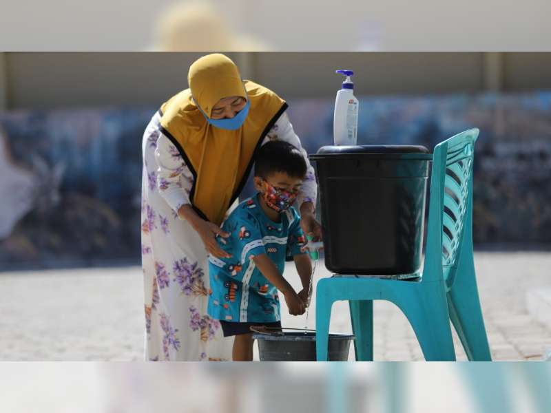 EMCL Kampanyekan Budaya Cuci Tangan dengan Sabun, di Bojonegoro