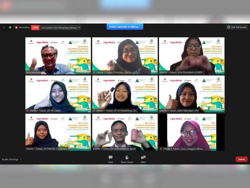 EMCL Gelar Kompetisi Student Company, Regional Bojonegoro, Tuban dan Blora