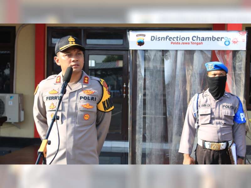 Jelang Pendaftaran Pilkada 2020, Kapolres Blora Tegaskan Anggota Polri Harus Netral