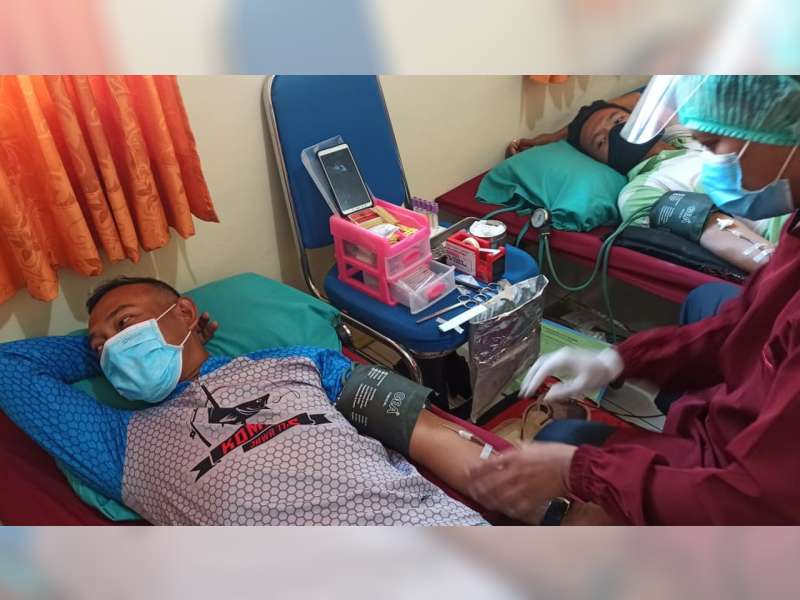 Komunitas Pemancing di Bojonegoro, Gelar Bakti Sosial Donor Darah