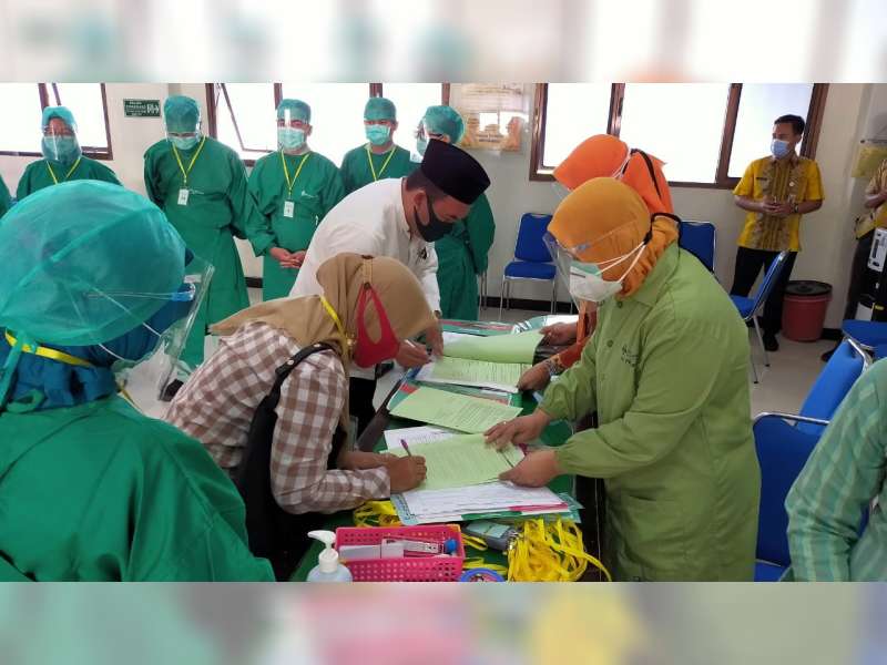 3 Pasangan Bakal Calon Bupati dan Wakil Bupati Blora dalam Pilkada 2020, Ikuti Tes Kesehatan