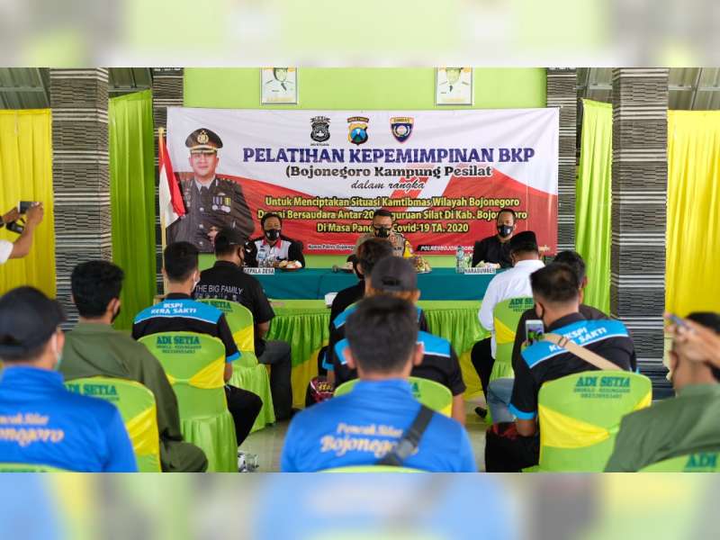 Perguruan Pencak Silat di Kedungadem Bojonegoro Ikuti Diskusi dan Pelatihan Kepemimpinan